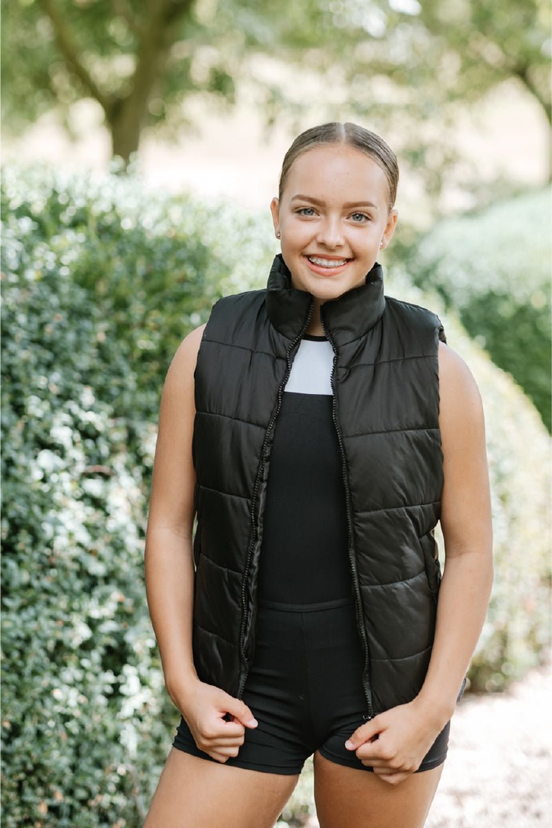 BODYWARMER BLACK
