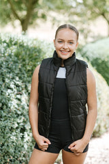 BODYWARMER BLACK