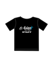 AVIAN DANCE SCHOOL - T-SHIRT BLACK STAFF (S) (IN-STOCK)