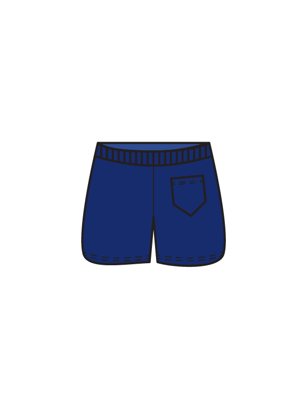 ADVANCE - SWEAT SHORTS NAVY (IN-STOCK)
