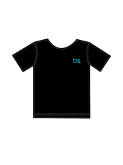 BE.TRAINING - T-SHIRT BLACK (S) (IN-STOCK)