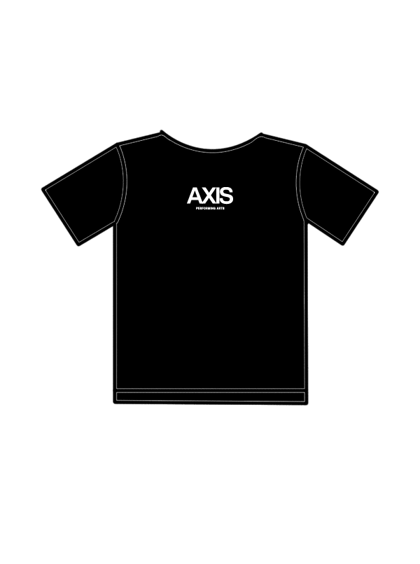AXIS PERFORMING ARTS - T-SHIRT BLACK (S) (IN-STOCK)
