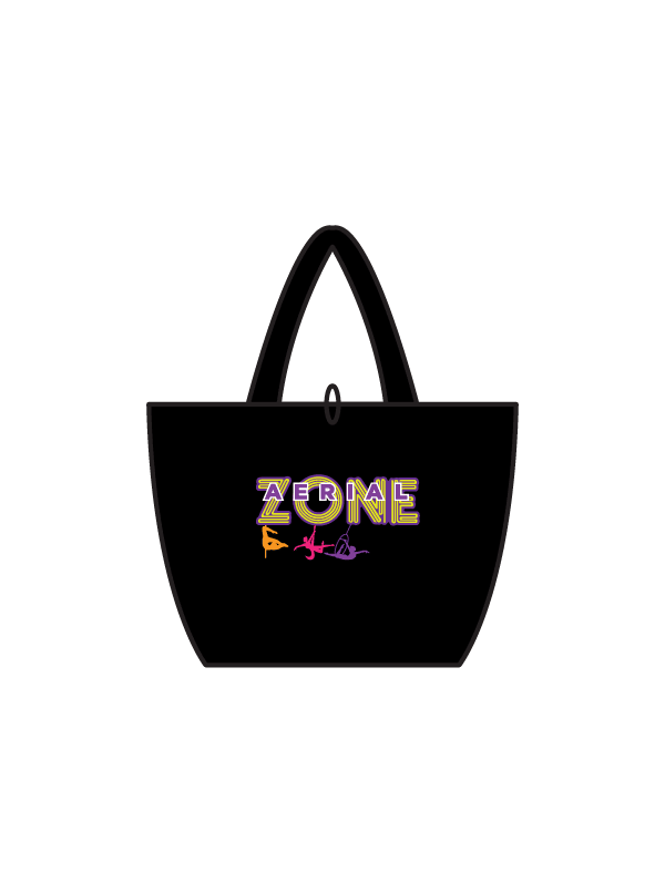 AERIAL ZONE - TOTE BAG BLACK (IN-STOCK)