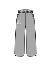 A2 ARTS CASUAL - WIDE LEG JOGGERS GREY (IN-STOCK)