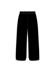 AUDREY SPENCER DANCE - WIDE LEG JOGGERS BLACK (IN-STOCK)