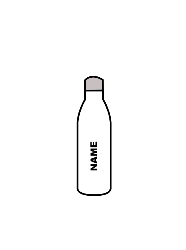 BEATS DANCE - WATER BOTTLE WHITE (IN-STOCK)