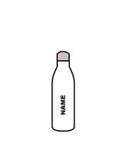 BEATS DANCE - WATER BOTTLE WHITE (IN-STOCK)