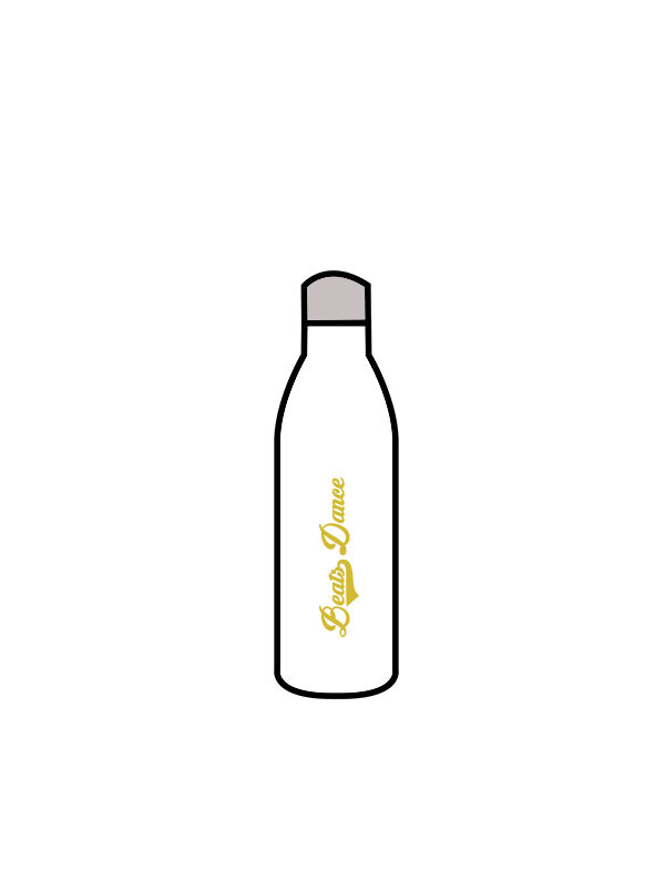 BEATS DANCE - WATER BOTTLE WHITE (IN-STOCK)