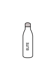 ACROFLEX ELITE - WATER BOTTLE WHITE (IN-STOCK)