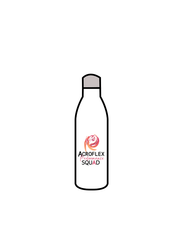 ACROFLEX DEVELOPMENT & PERFORMANCE - WATER BOTTLE WHITE (IN-STOCK)