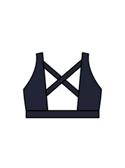 ASPIRE SCHOOL OF DANCE - WINNIE CROP NAVY (IN-STOCK)