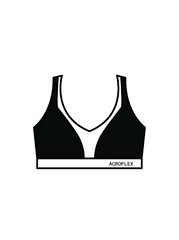 ACROFLEX DEVELOPMENT & PERFORMANCE - WINNIE CROP BLACK/WHITE (IN-STOCK)