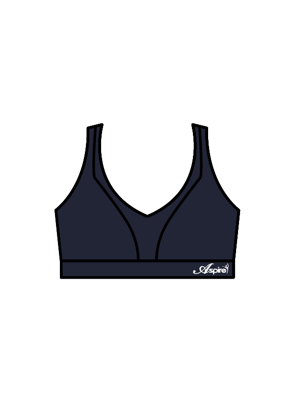 ASPIRE SCHOOL OF DANCE - WINNIE CROP NAVY (IN-STOCK)