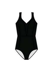 ARTS NORTH STUDIOS - WINNIE LEOTARD BLACK (IN-STOCK)