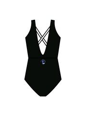 ASCEND DANCE DUNDEE - WINNIE LEOTARD BLACK/WHITE (IN-STOCK)
