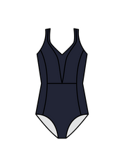 AURORA DANCE ACADEMY - WINNIE LEOTARD NAVY (IN-STOCK)