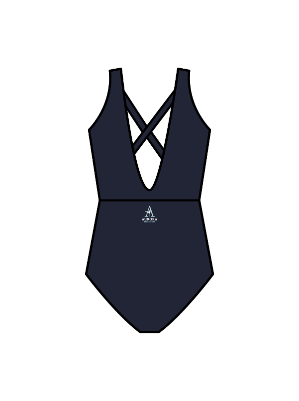 AURORA DANCE ACADEMY - WINNIE LEOTARD NAVY (IN-STOCK)