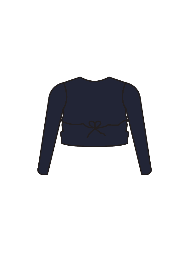 AURORA DANCE ACADEMY - WRAP CARDIGAN (BESPOKE)