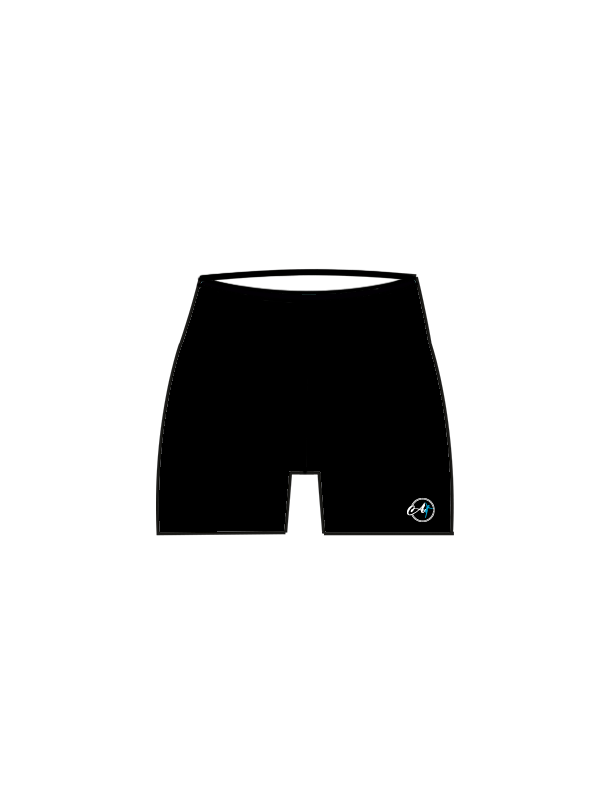 AVIAN DANCE SCHOOL - YOGA SHORTS BLACK (IN-STOCK)