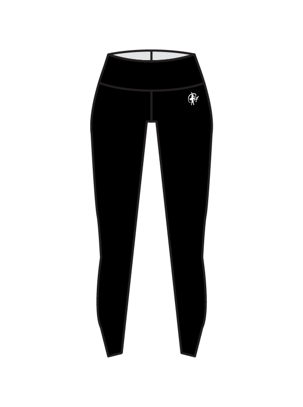 ATTITUDE DANCE STUDIO - YOGA LEGGINGS BLACK (IN-STOCK)