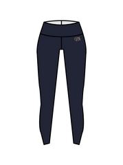 BLACKHEATH SCHOOL OF DANCE - YOGA LEGGINGS NAVY (IN-STOCK)