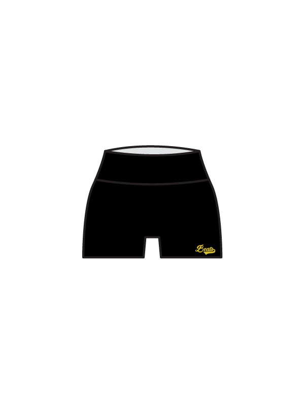 BEATS DANCE - YOGA SHORTS BLACK (IN-STOCK)