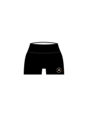 ASPIRE DANCE & STAGE - YOGA SHORTS BLACK (IN-STOCK)