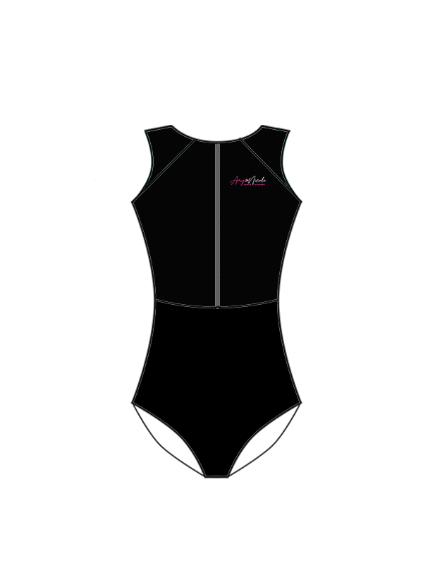 AMY NICOLE DANCE ACADEMY - ZARA LEOTARD BLACK (IN-STOCK)