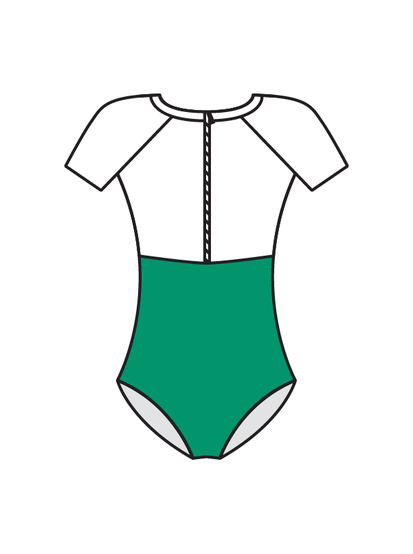 ATOMIC - ZARA SHORT SLEEVE LEOTARD (BESPOKE)