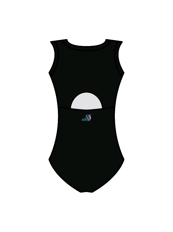 ADORE DANCE LONDON - ZARA LEOTARD BLACK (IN-STOCK)