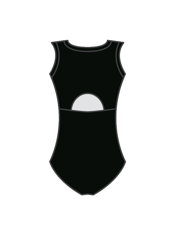 A2 ARTS - ZARA LEOTARD BLACK (IN-STOCK)