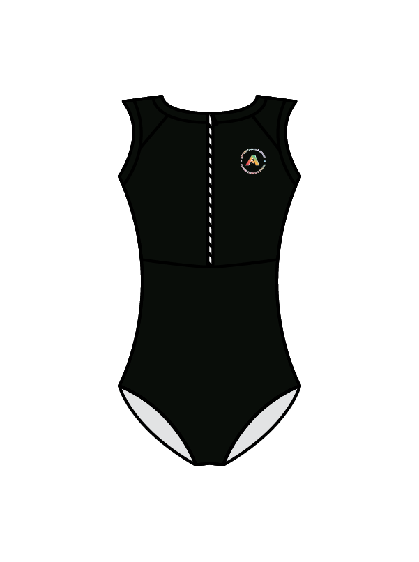 ASPIRE DANCE & STAGE - ZARA LEOTARD BLACK (IN-STOCK)