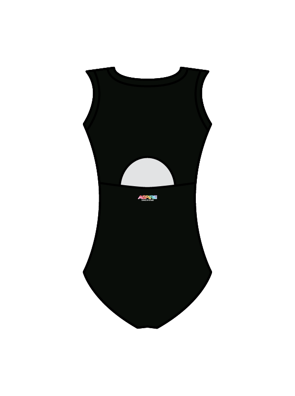ASPIRE DANCE & STAGE - ZARA LEOTARD BLACK (IN-STOCK)