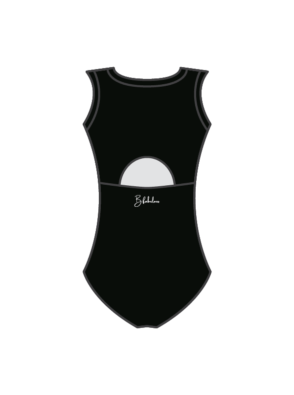 B FABULOUS - ZARA LEOTARD BLACK (IN-STOCK)
