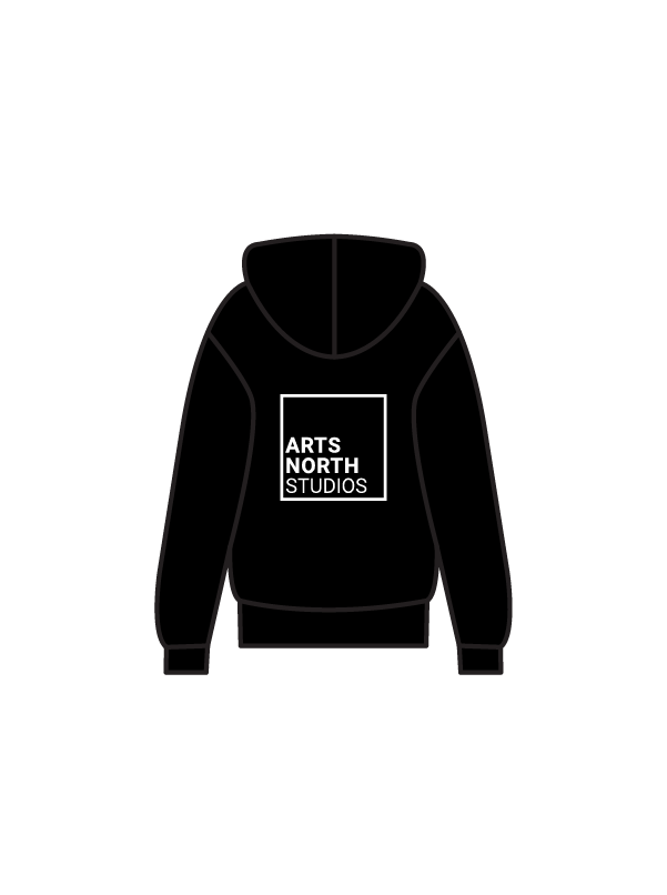 ARTS NORTH STUDIOS - ZOODIE BLACK (J) (IN-STOCK)