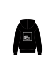 ARTS NORTH STUDIOS - ZOODIE BLACK (J) (IN-STOCK)