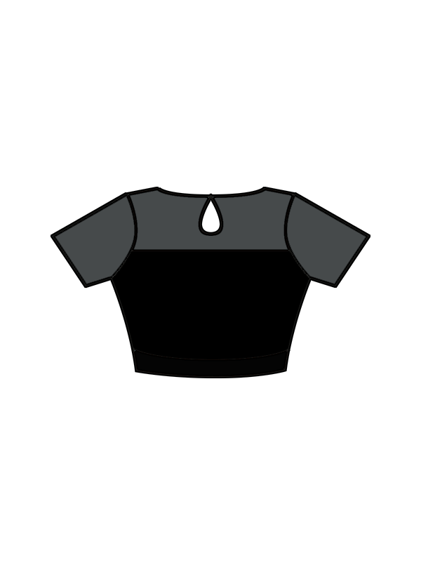 BD - AVA SHORT SLEEVE CROP (BESPOKE)