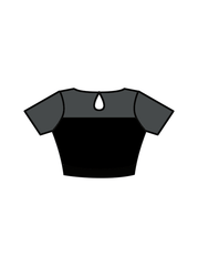 BD - AVA SHORT SLEEVE CROP (BESPOKE)