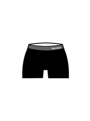 BERNESE - WAISTBAND SHORTS BLACK/GREY (BESPOKE)