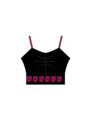 BORN 2 PERFORM - BRANDED ELASTIC BESS CROP (BESPOKE)