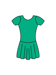 ALBA PERFORMING ARTS - CAP SLEEVE DRESS (BESPOKE)