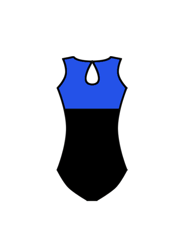 BOUNDARY - EMMIE KEYHOLE BACK LEOTARD (BESPOKE)