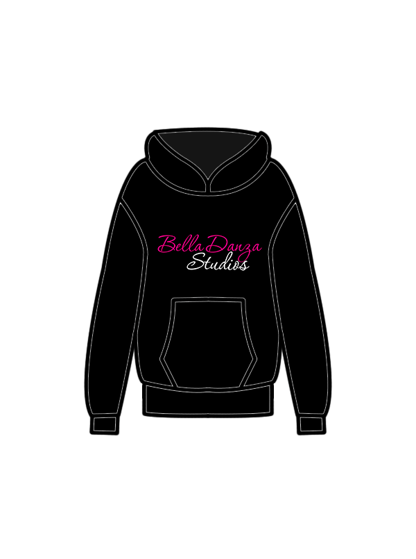 BD - BLACK HOODIE (J) (IN-STOCK)