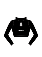 ACADEMY ONE - KIRA LONG SLEEVE CROP ASSISTANT (BESPOKE)