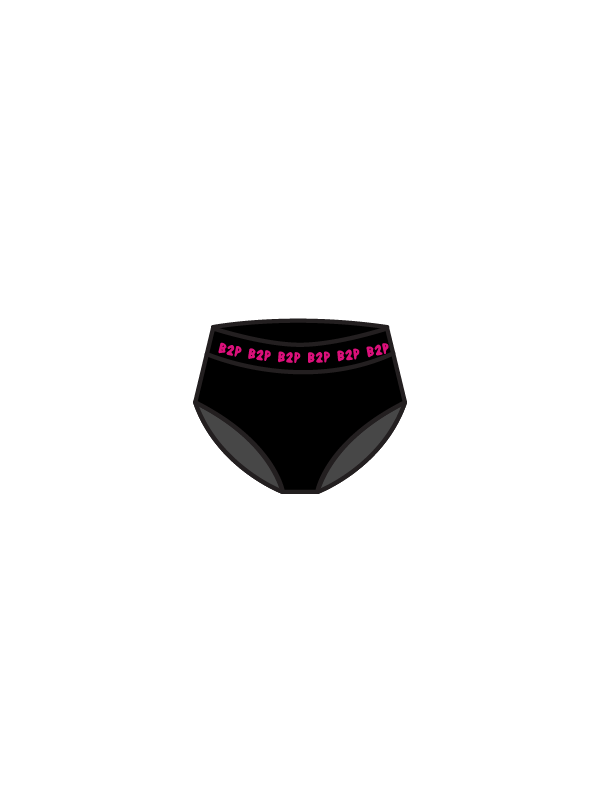 BORN 2 PERFORM - BRANDED ELASTIC KNICKERS (BESPOKE)