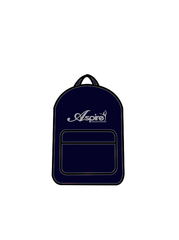 ASPIRE SCHOOL OF DANCE - BACKPACK NAVY (B) (IN-STOCK)
