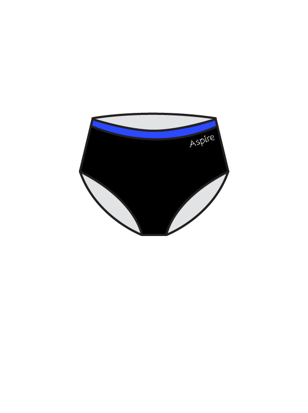 ASPIRE DANCE AND THEATRE ACADEMY - PIPED TOP KNICKERS (BESPOKE)