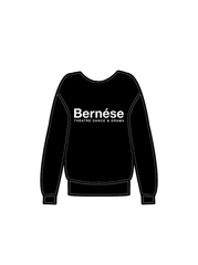 BERNESE - BLACK SWEATSHIRT (J) (IN-STOCK)