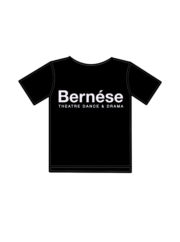 BERNESE - T-SHIRT BLACK (S) (IN-STOCK)