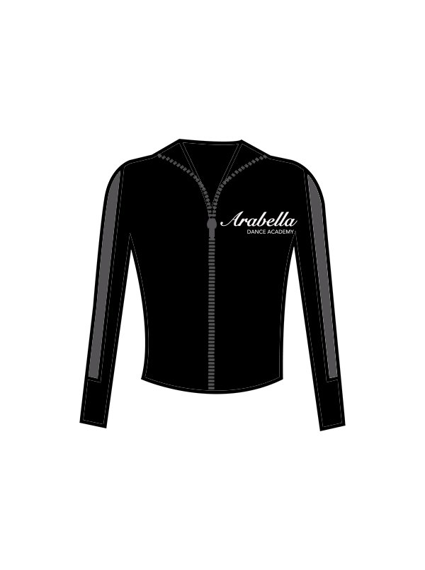 ARABELLA DANCE ACADEMY - TRACKSUIT TOP B/G (F) (IN-STOCK)
